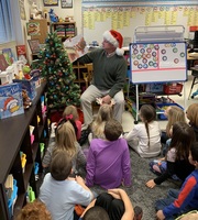 Christmas Mystery Readers in 1B