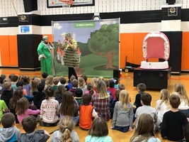 K-2 Students learned about Dental Care